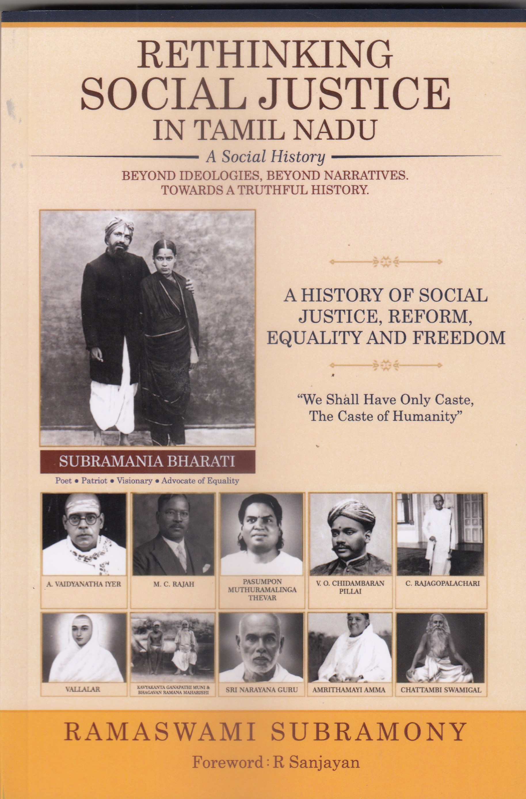 Rethinking Social Justice in Tami Nadu: A Social History